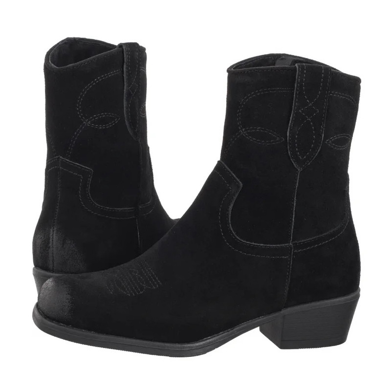 Sergio Leone Czarne BT 284-S (SL541-a) bateliai