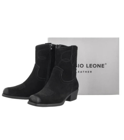 Sergio Leone Czarne BT 284-S (SL541-a) bateliai