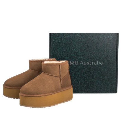 EMU Australia Stinger Micro Flatform Chestnut W13082 (EM505-g) bateliai