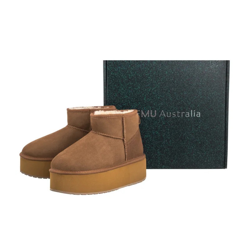 EMU Australia Stinger Micro Flatform Chestnut W13082 (EM505-g) bateliai