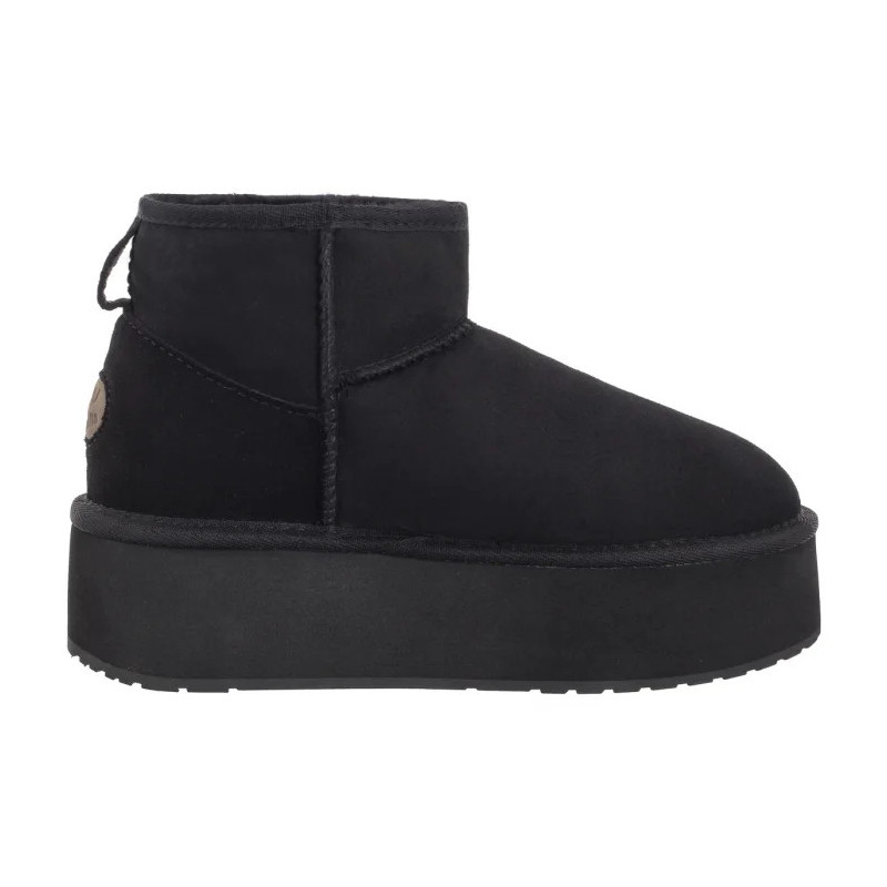 EMU Australia Stinger Micro Flatform Black W13082 (EM505-f) bateliai