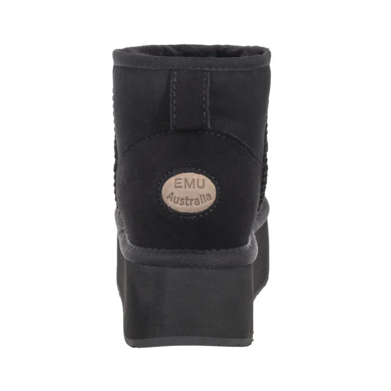 EMU Australia Stinger Micro Flatform Black W13082 (EM505-f) bateliai
