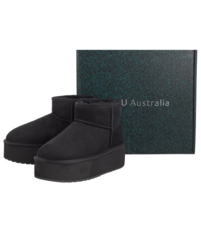 EMU Australia Stinger Micro Flatform Black W13082 (EM505-f) bateliai