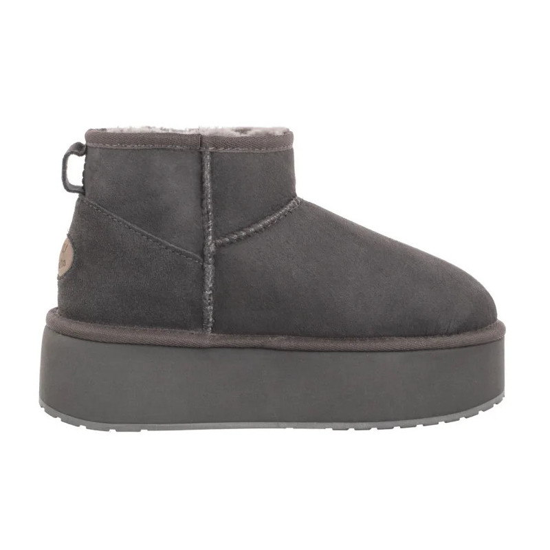 EMU Australia Stinger Micro Flatform Charcoal W13082 (EM505-d) bateliai