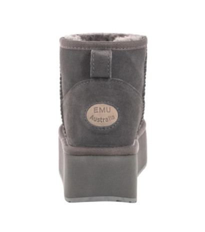 EMU Australia Stinger Micro Flatform Charcoal W13082 (EM505-d) bateliai