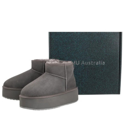 EMU Australia Stinger Micro Flatform Charcoal W13082 (EM505-d) bateliai