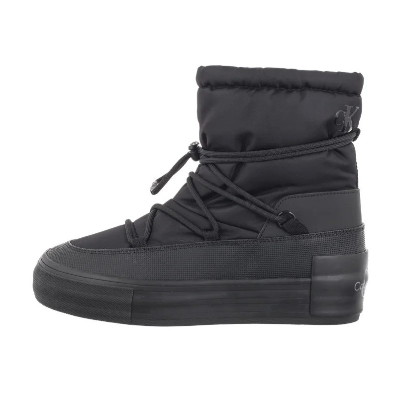 Calvin Klein Vulc Flatform Snow Boot Wn Triple Black YW0YW01591 0GJ (CK580-a) batai