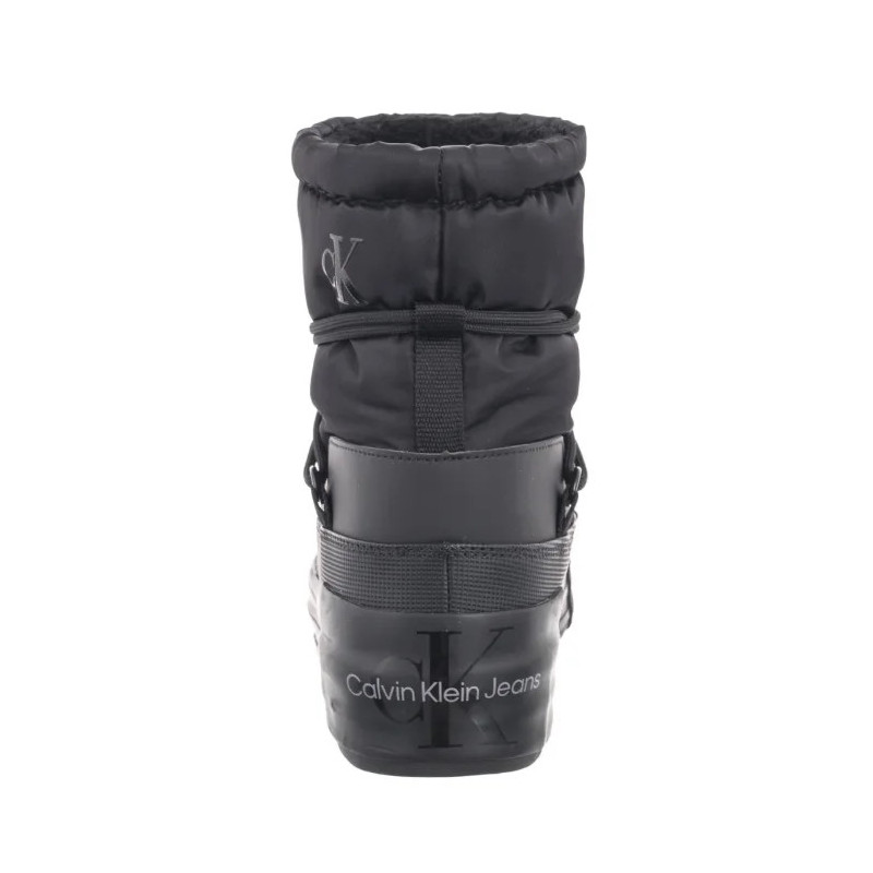 Calvin Klein Vulc Flatform Snow Boot Wn Triple Black YW0YW01591 0GJ (CK580-a) batai