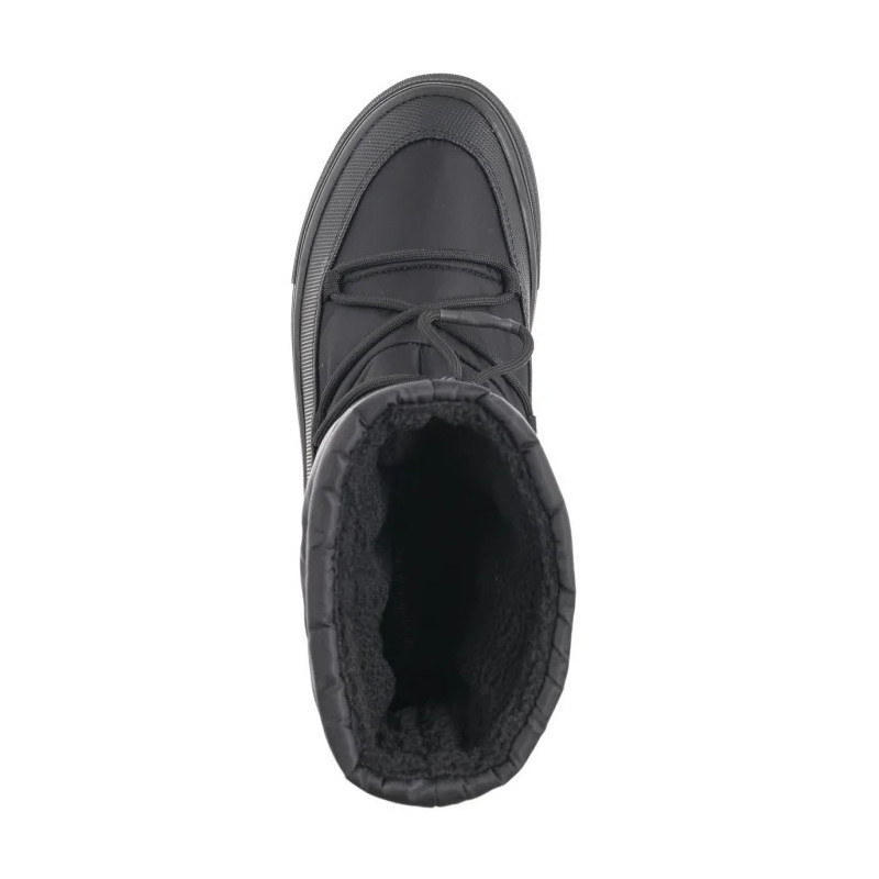 Calvin Klein Vulc Flatform Snow Boot Wn Triple Black YW0YW01591 0GJ (CK580-a) batai