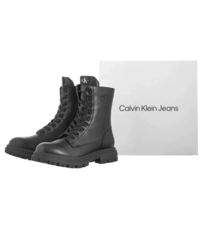 Calvin Klein Lace-Up Bootie V3X5-81096-1355999 Black (CK582-a) batai