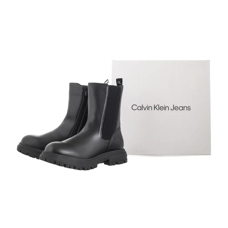 Calvin Klein Chelsea Boot V3A5-81024-1355999 Black (CK581-a) batai