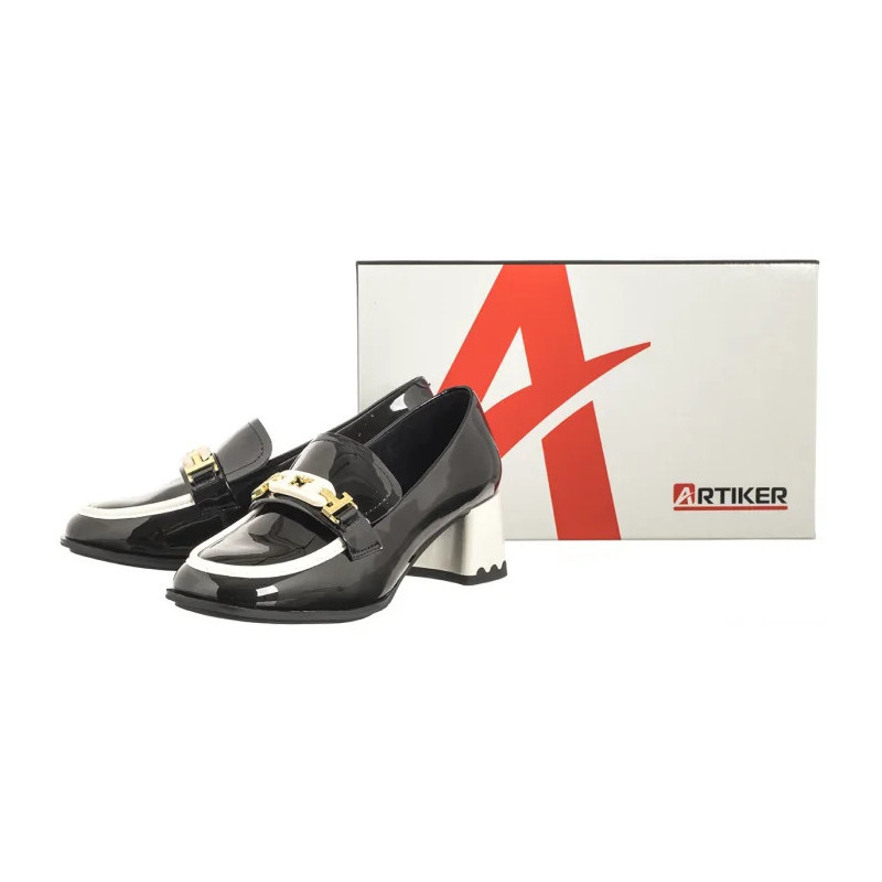 Artiker Czarne Lakierowane 55C1002 (AR141-a) bateliai