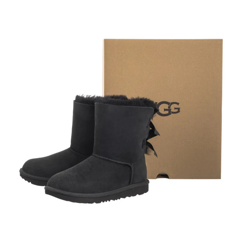 UGG K Bailey Bow II 1017394K BLK (UA120-a) batai