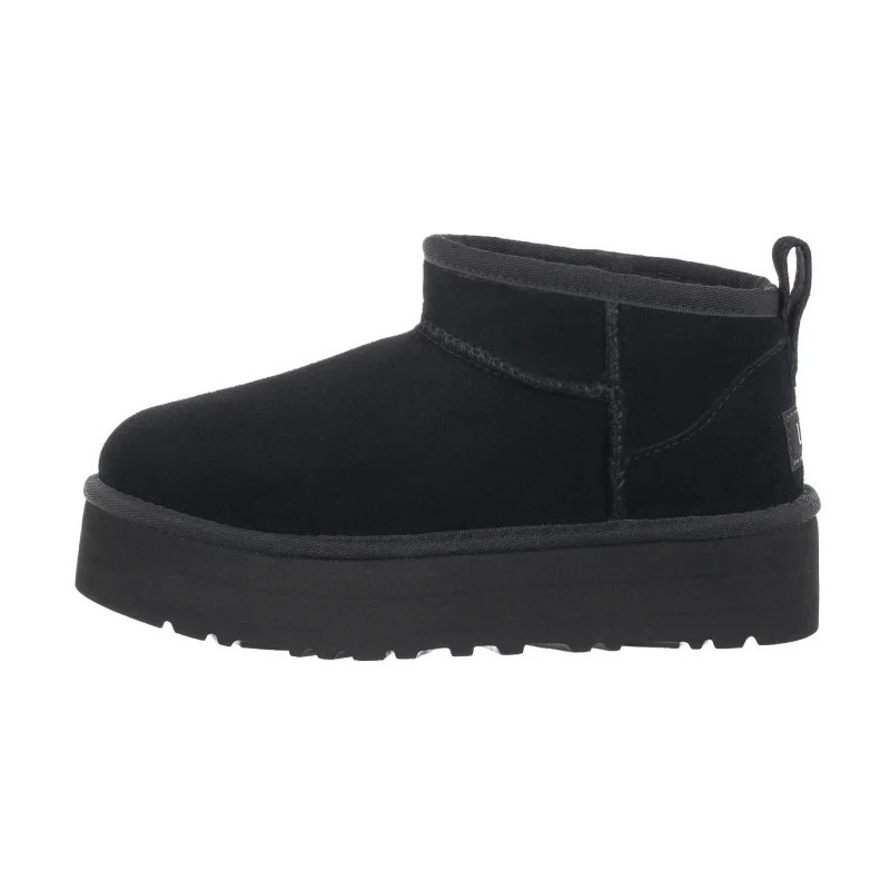 UGG Kids Classic Ultra Mini Platform 1157791K BLK (UA115-b) batai