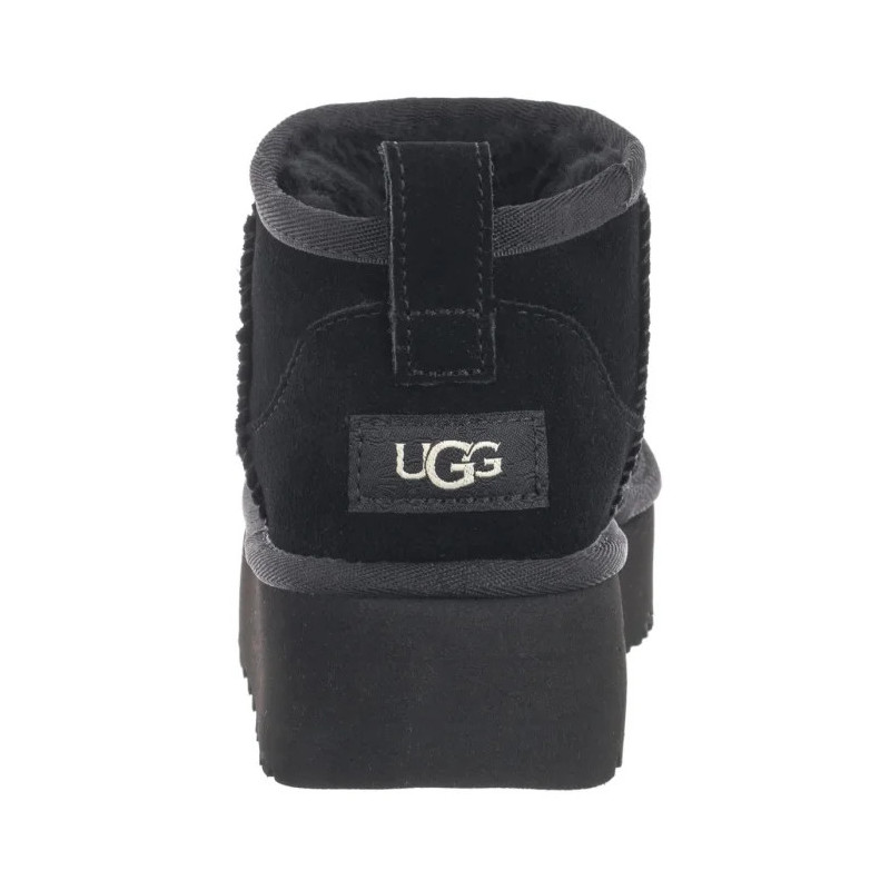 UGG Kids Classic Ultra Mini Platform 1157791K BLK (UA115-b) batai