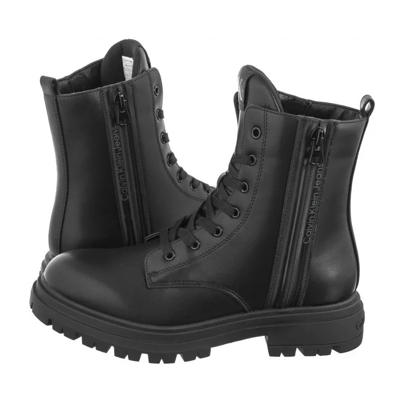 Calvin Klein Lace-Up Bootie Black V3A5-81018-1355999 (CK600-a) batai