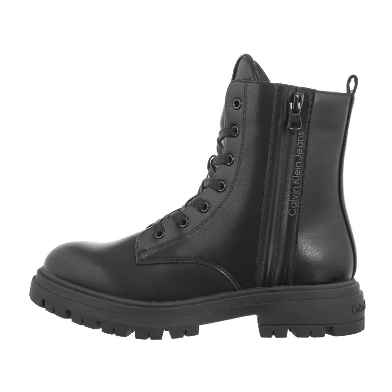 Calvin Klein Lace-Up Bootie Black V3A5-81018-1355999 (CK600-a) batai