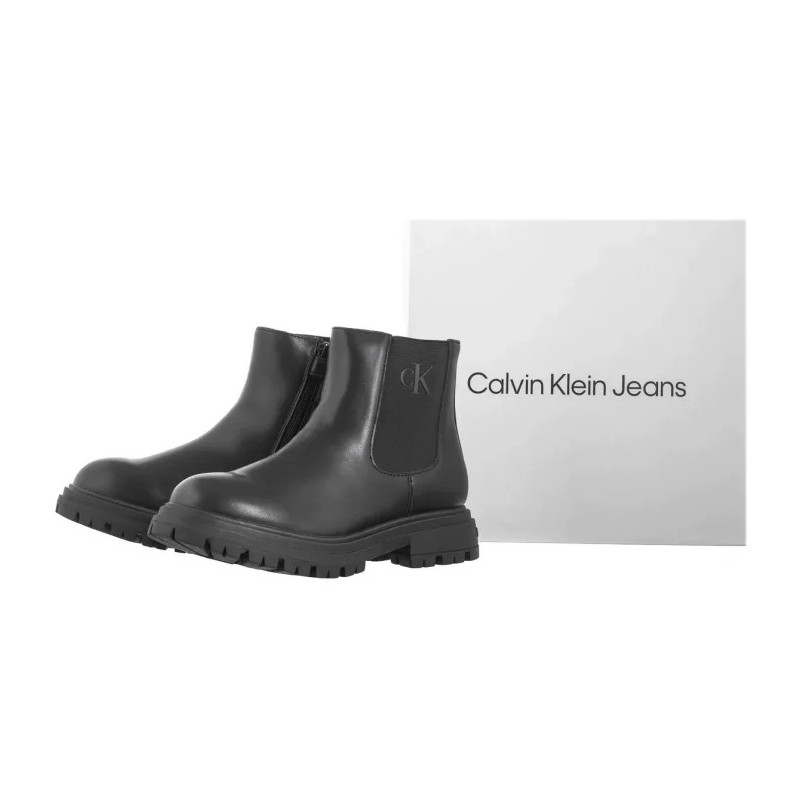 Calvin Klein Chelsea Boot Black V3X5-81097-1355999 (CK599-a) batai