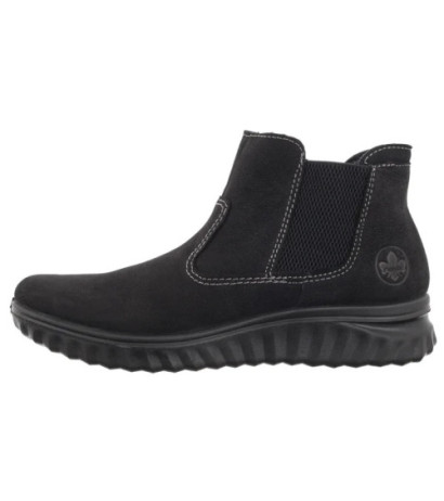 Rieker Czarne 59030-01 Black (RI216-a) batai