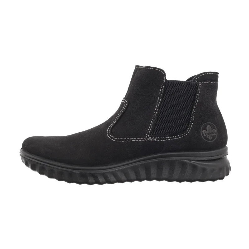 Rieker Czarne 59030-01 Black (RI216-a) batai