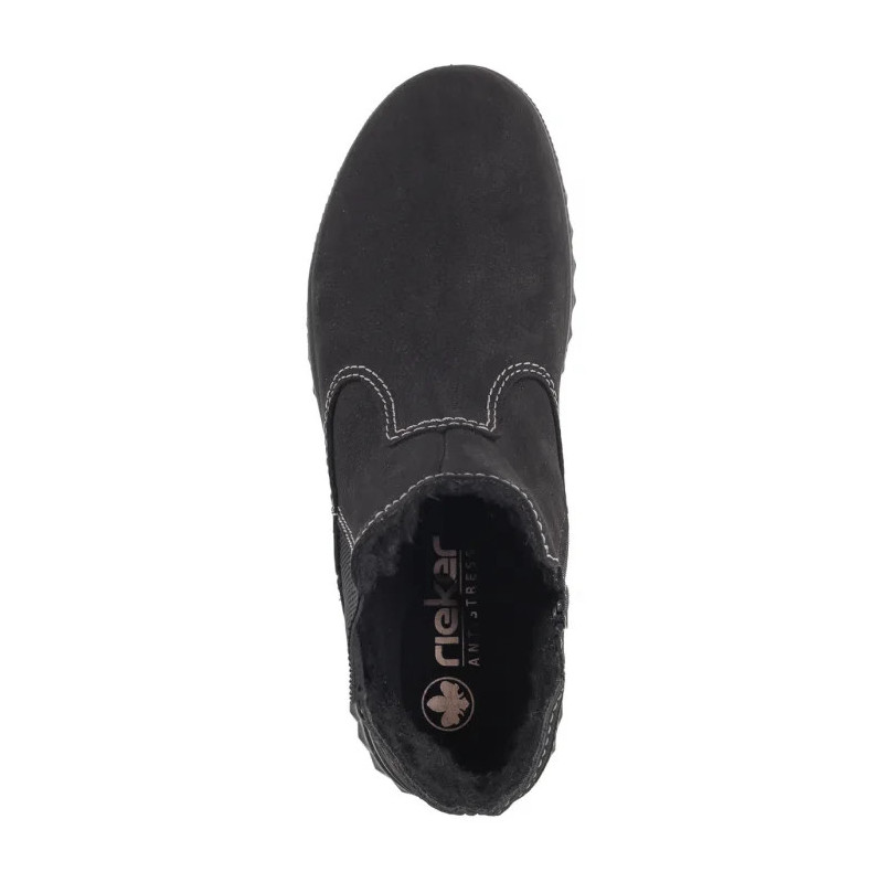 Rieker Czarne 59030-01 Black (RI216-a) batai