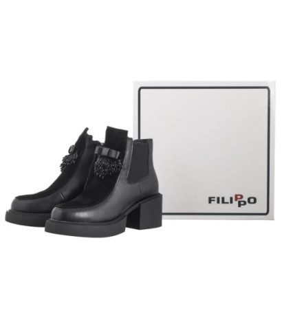 Filippo Czarne DBT6372/24 BK (FO122-a) bateliai