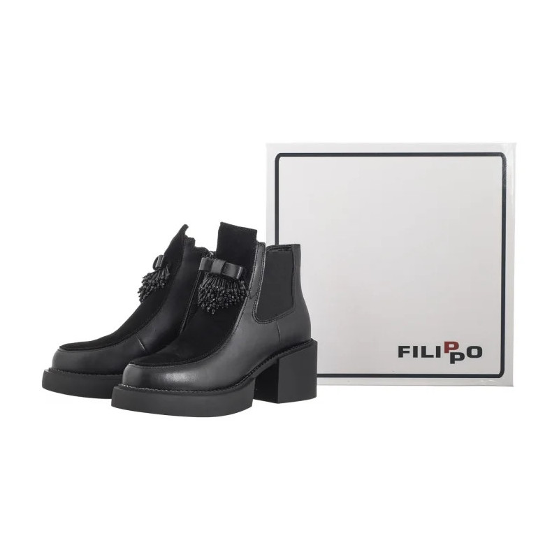 Filippo Czarne DBT6372/24 BK (FO122-a) bateliai