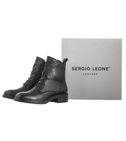Sergio Leone Czarne BT 760-S (SL549-a) bateliai