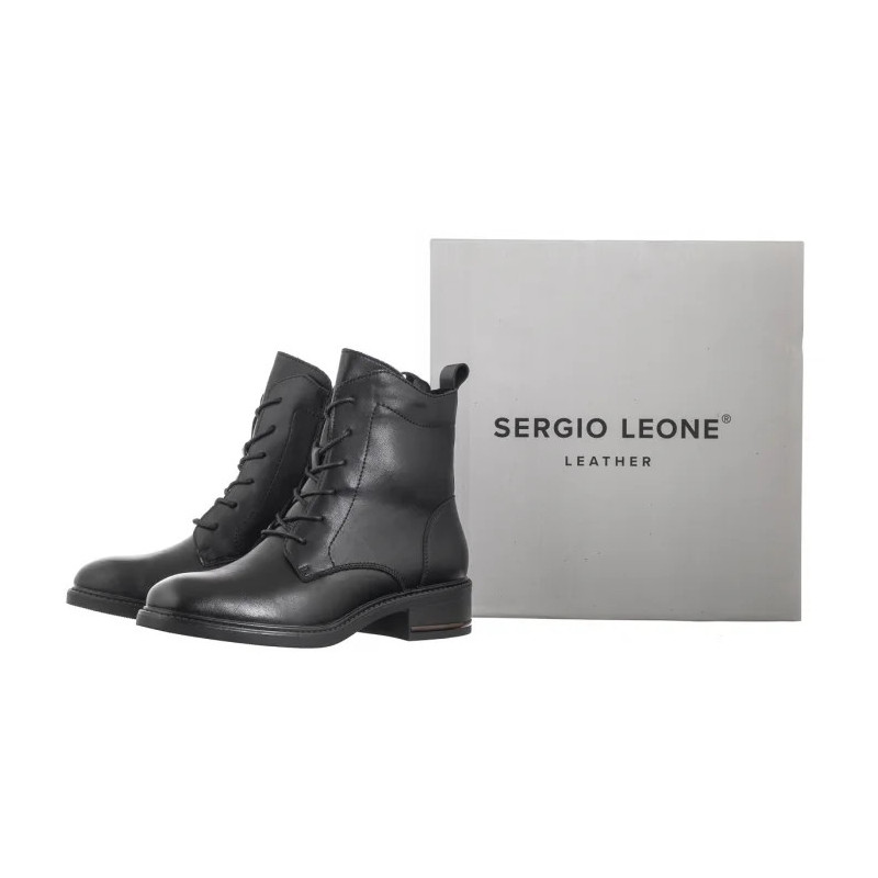 Sergio Leone Czarne BT 760-S (SL549-a) bateliai