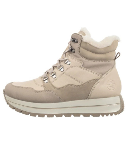 Rieker Beżowe N4002-60 Beige (RI214-a) batai