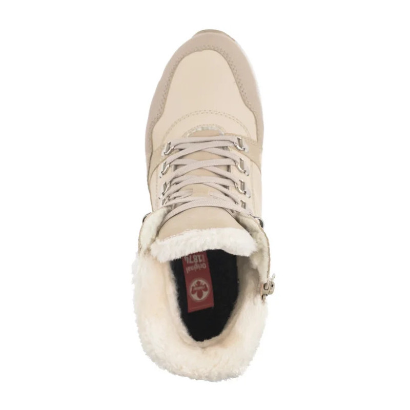Rieker Beżowe N4002-60 Beige (RI214-a) batai