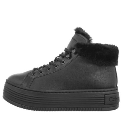 Calvin Klein Bold Platf Low Laceup Mg Lth Triple Black YW0YW01590 0GJ (CK593-a) bateliai