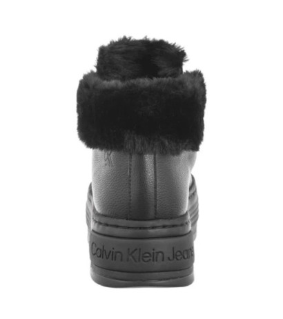 Calvin Klein Bold Platf Low Laceup Mg Lth Triple Black YW0YW01590 0GJ (CK593-a) bateliai