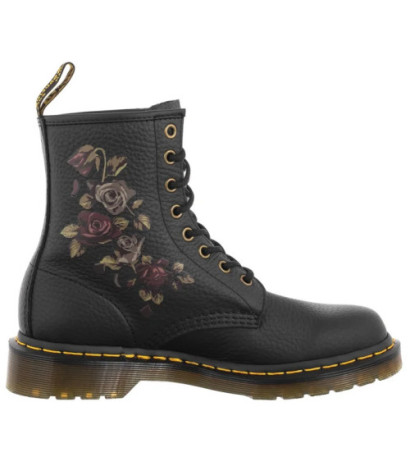 Dr. Martens 1460 Decayed Roses Classic Tumbled Nappa Black 32070001 (DR86-a) batai