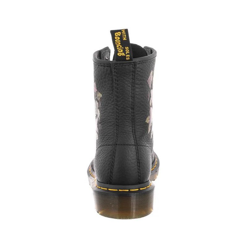 Dr. Martens 1460 Decayed Roses Classic Tumbled Nappa Black 32070001 (DR86-a) batai