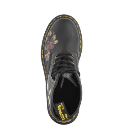Dr. Martens 1460 Decayed Roses Classic Tumbled Nappa Black 32070001 (DR86-a) batai