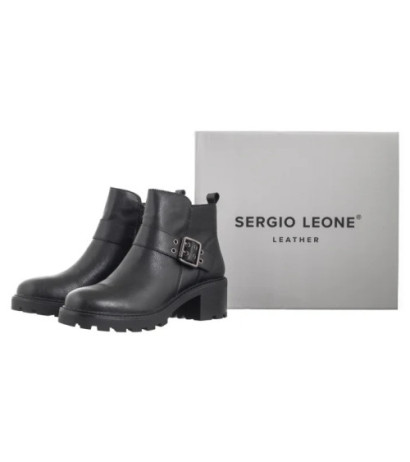 Sergio Leone Czarne BT 720-S (SL547-a) bateliai