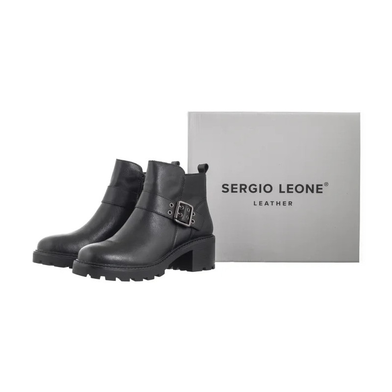 Sergio Leone Czarne BT 720-S (SL547-a) bateliai