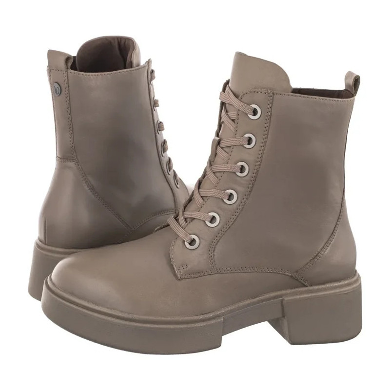 Caprice Beżowe 9-25101-43 348 Taupe Nappa (CP424-a) batai
