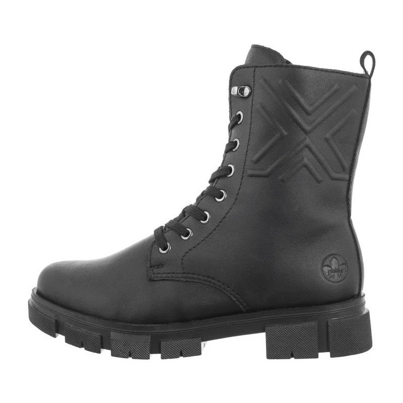Rieker Czarne Y7108-00 Black (RI213-a) batai