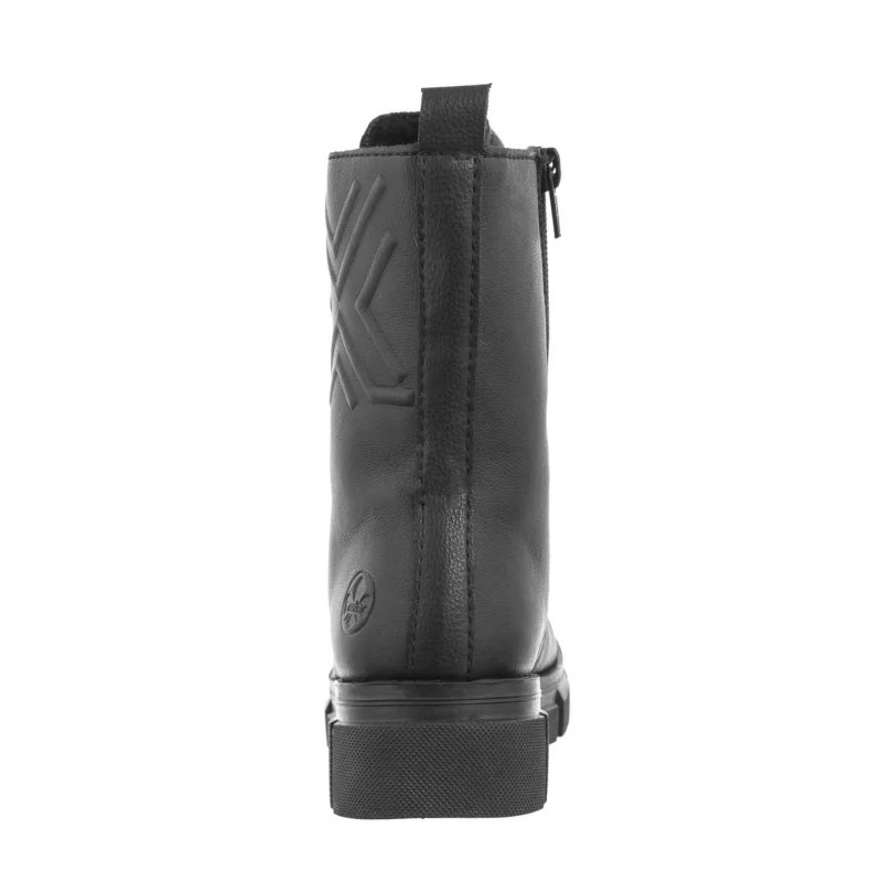 Rieker Czarne Y7108-00 Black (RI213-a) batai