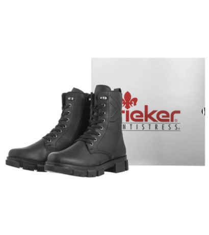 Rieker Czarne Y7108-00 Black (RI213-a) batai