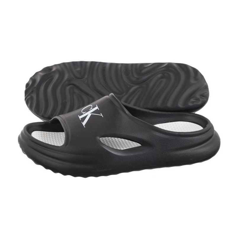 Calvin Klein Foam Slide V3X0-80930-0083 999 Black (CK493-a) Moteriški batai/šlepetės