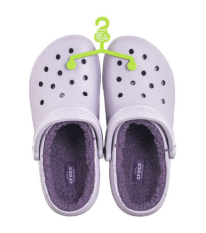 Crocs Classic Lined Clog Mauve Mist 203591-5PU (CR266-f) Moteriški batai/šlepetės