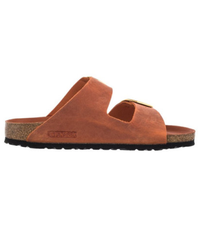 Birkenstock Arizona Big Buckle Burnt Orange 1026661 (BK210-c) Moteriški batai/šlepetės