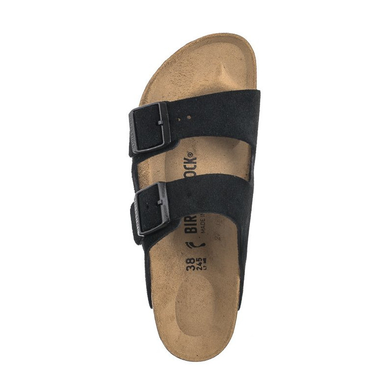 Birkenstock Arizona Bs Black 1027164 (BK218-b) Moteriški batai/šlepetės