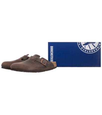 Birkenstock Boston BS Habanna 0860133 (BK207-b) Moteriški batai/šlepetės