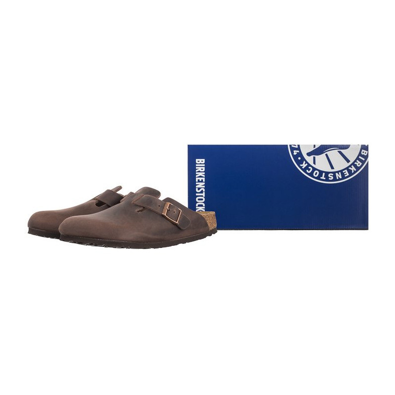 Birkenstock Boston BS Habanna 0860133 (BK207-b) Moteriški batai/šlepetės