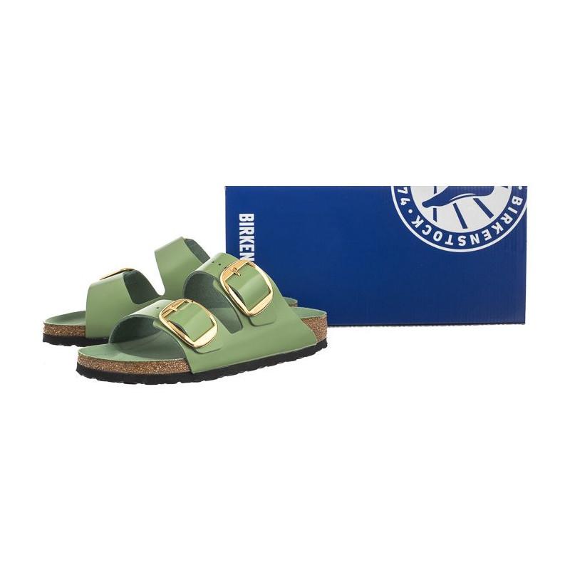 Birkenstock Arizona Big Buckle High-Shine Green Tea 1028613 (BK239-c) Moteriški batai/šlepetės