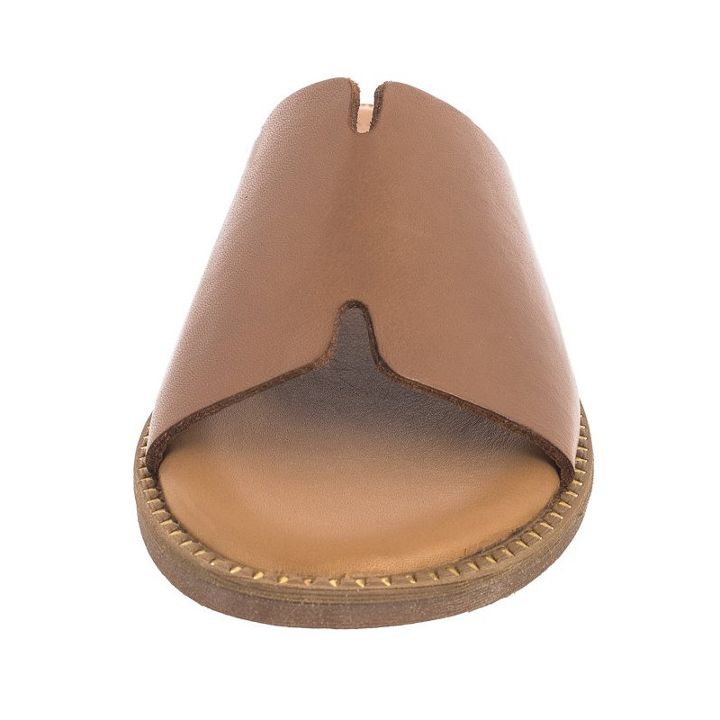 Tamaris Brązowe 1-27135-42 305 Cognac (TM484-b) Moteriški batai/šlepetės